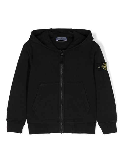 Felpa bambino con zip STONE ISLAND KIDS | 811660720V0029